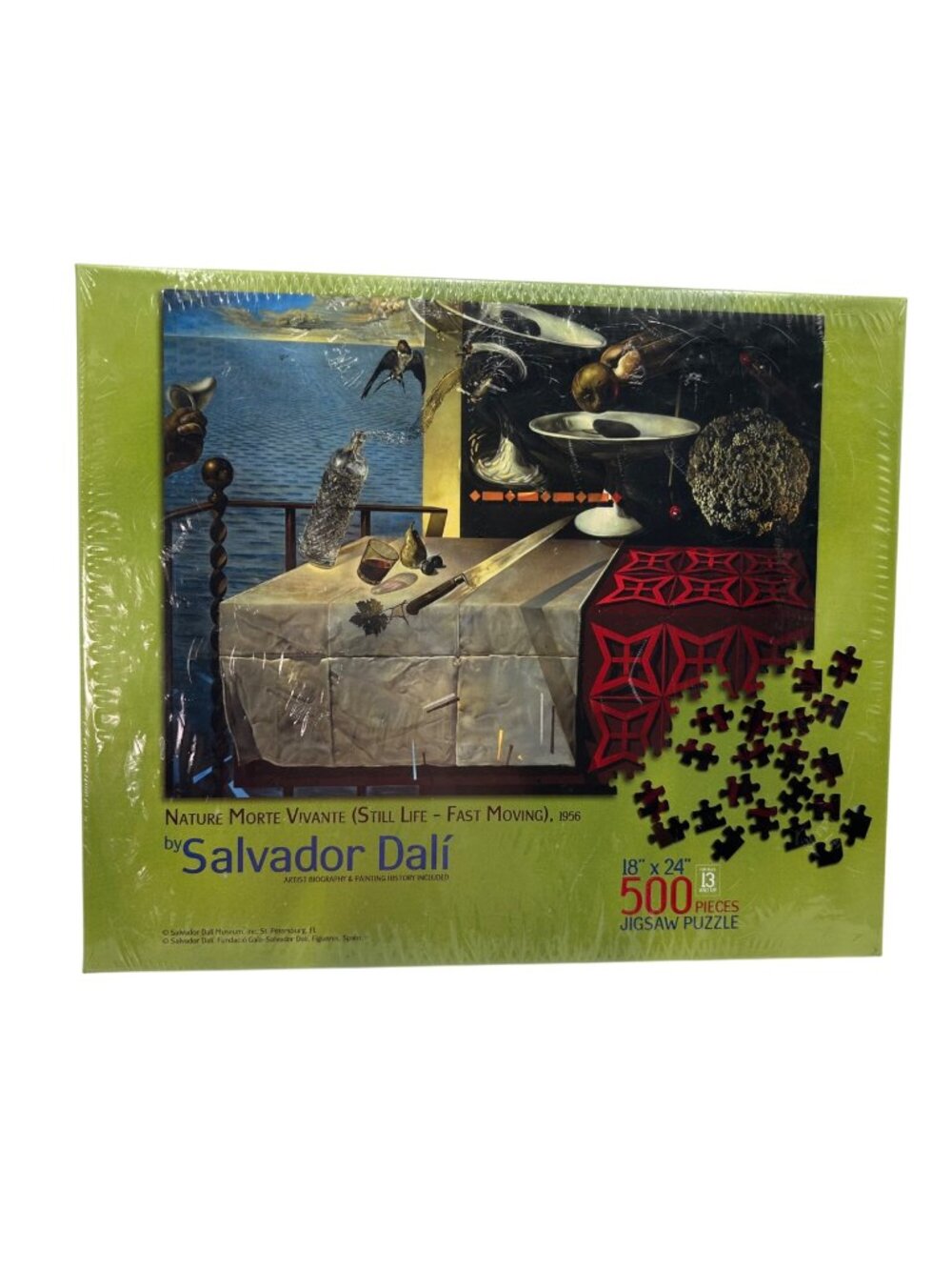 NEW Salvador Dalí Nature Morte Vivante 500-Piece Puzzle 18" x 24" Age 13+ Sealed